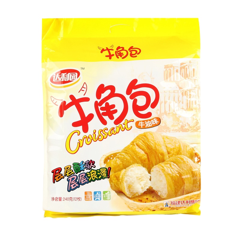 达利园牛角包240g/袋