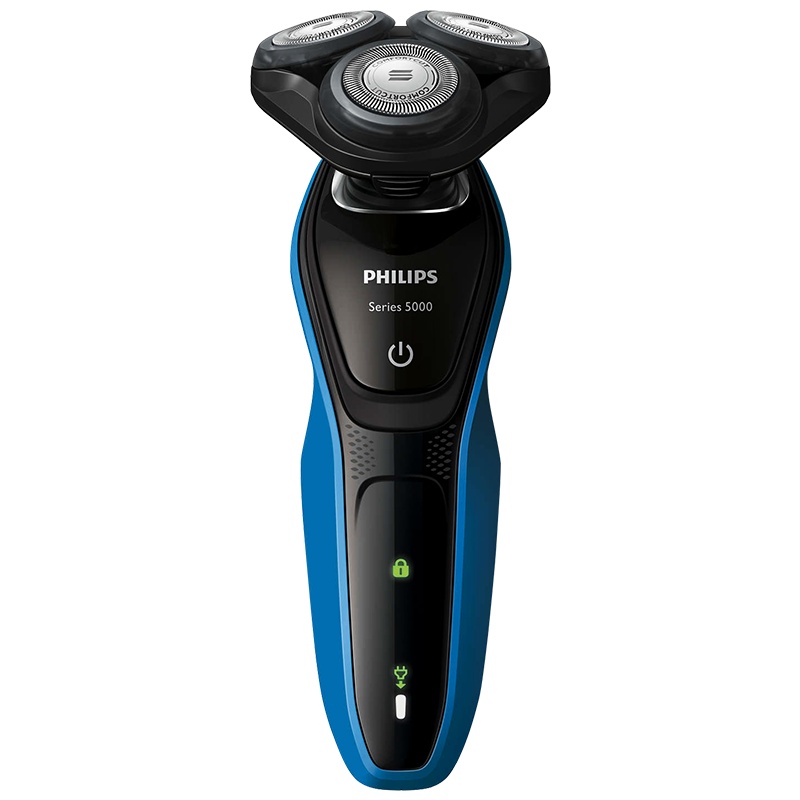 飞利浦(PHILIPS)男士电动剃须刀干湿两用 全身水洗刮胡须刀 S5060/05