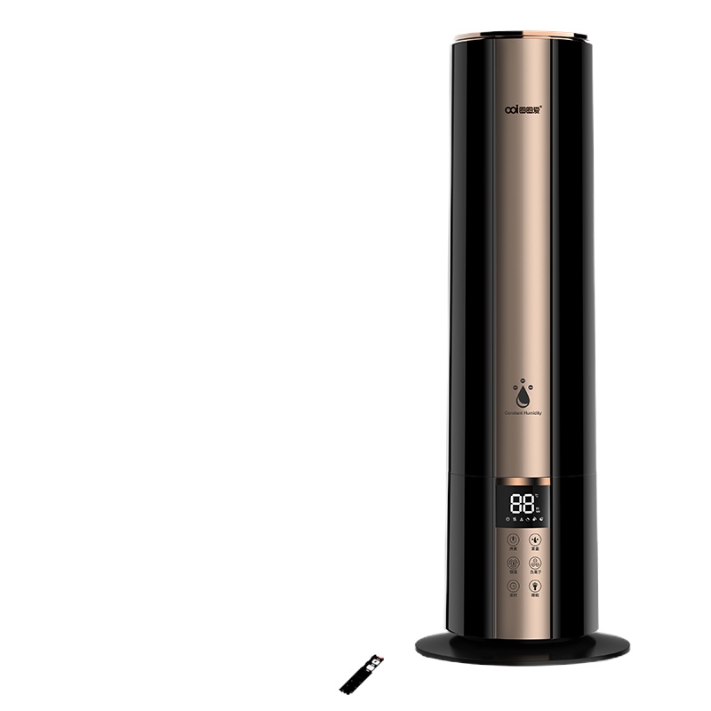 落地式上加水空气加湿器静音大容量大雾量卧室办公室空调空气加湿 8升黑色智能遥控款