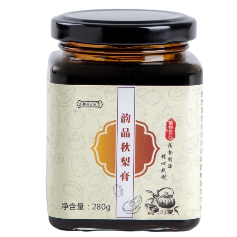 韵品枇杷秋梨膏雪梨宝宝可用润喉清火老人滋补秋梨枇杷膏非莱阳慈