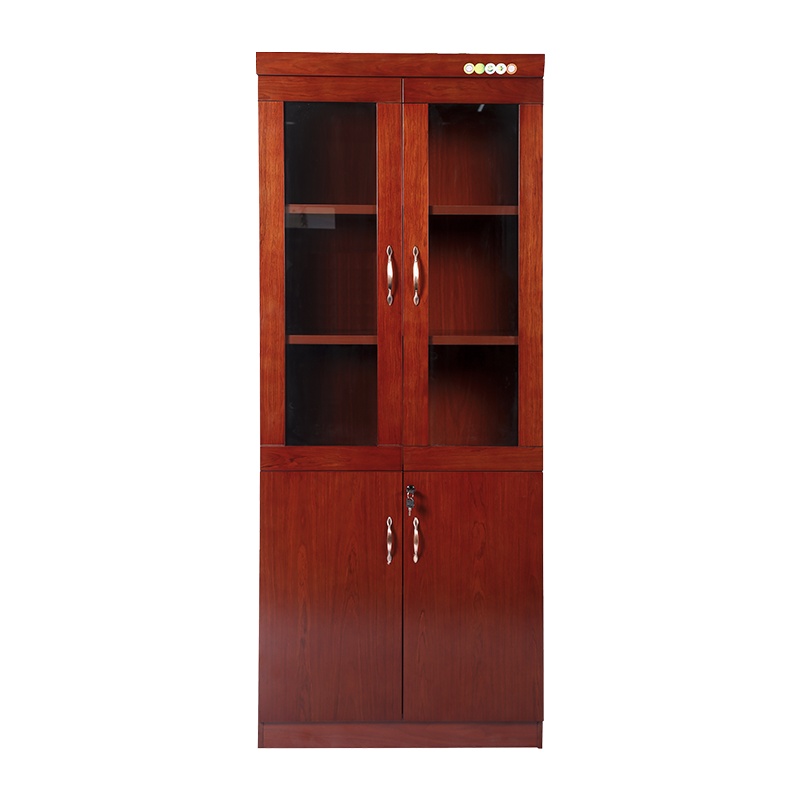 <万保>油漆文件柜 两门文件柜 油漆文件储物柜 两门玻璃文件柜