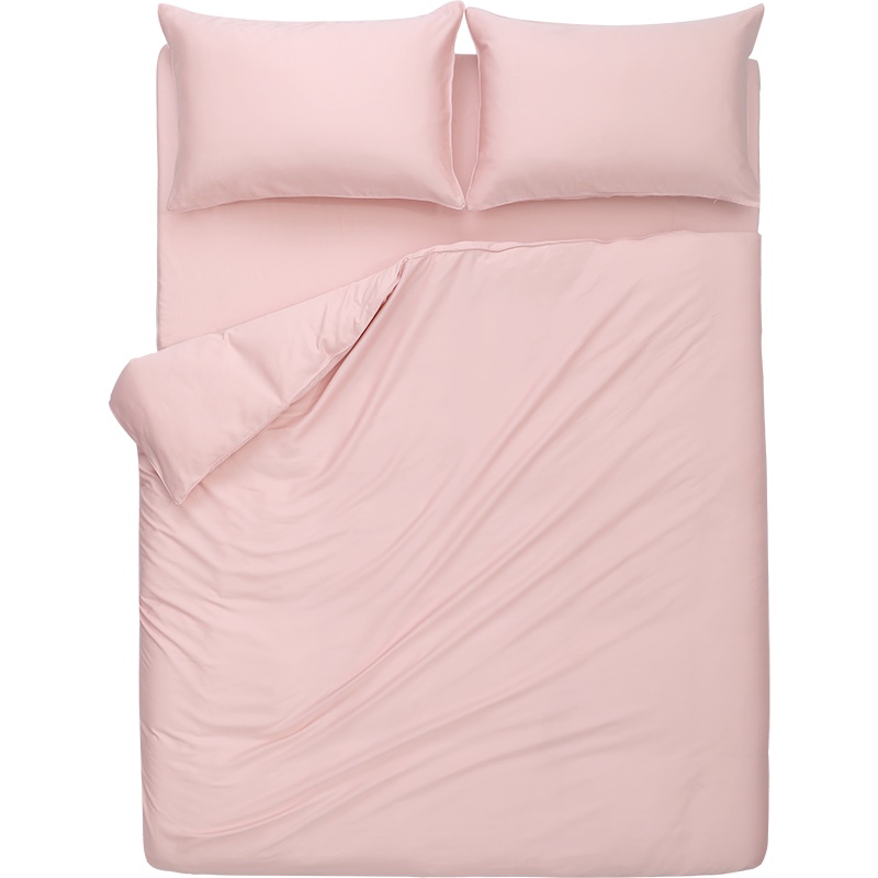 ladysoft御棉堂 天丝棉四件套床单款1.5/1.8米床通用200*230cm被套床上用品套件床品套装其他