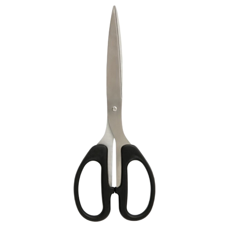 得力(deli) 学生剪刀 办公家庭用剪刀 办公用品 多规格颜色剪刀剪子 6010(210mm*78mm)2把/卡