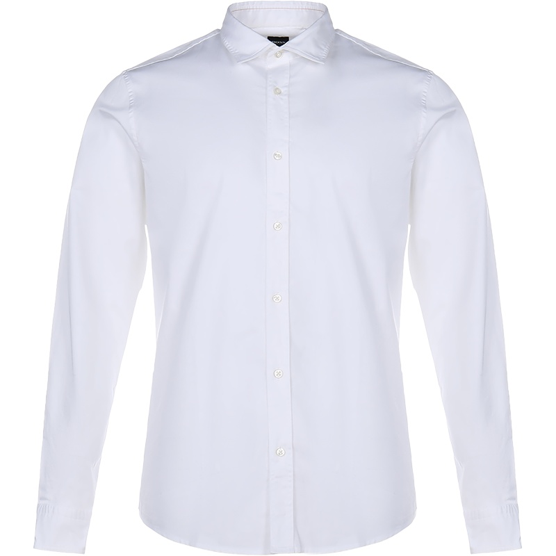 HUGO BOSS 雨果博斯 男士 棉质长袖衬衫 50432735