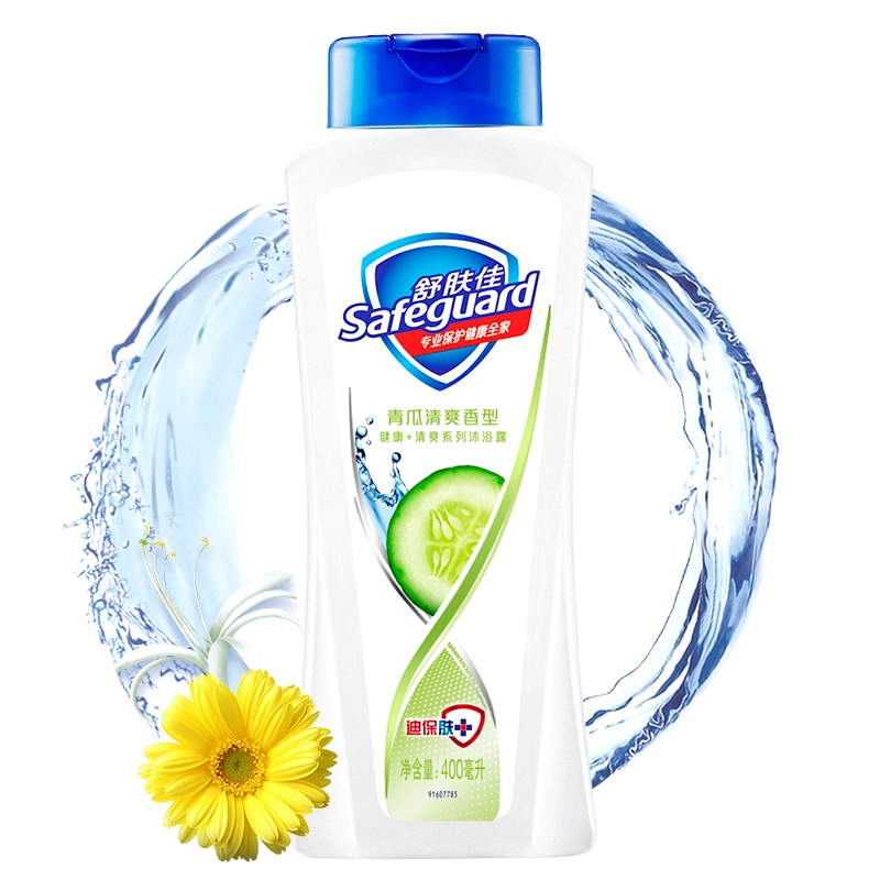 舒肤佳健康清爽系列柠檬草沁醒沐浴露400ml (单位:瓶)