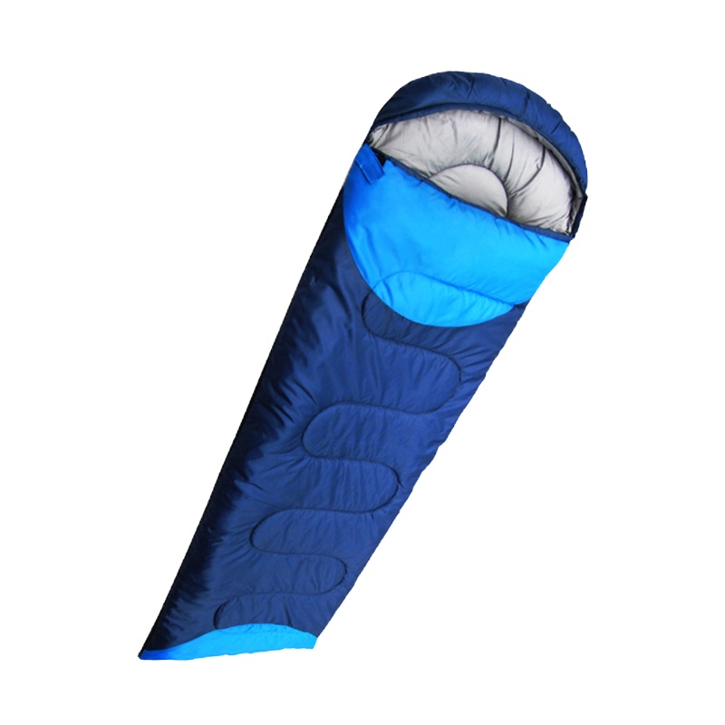 北山狼成人睡袋1.35KG(190+30)*75cm 中青色