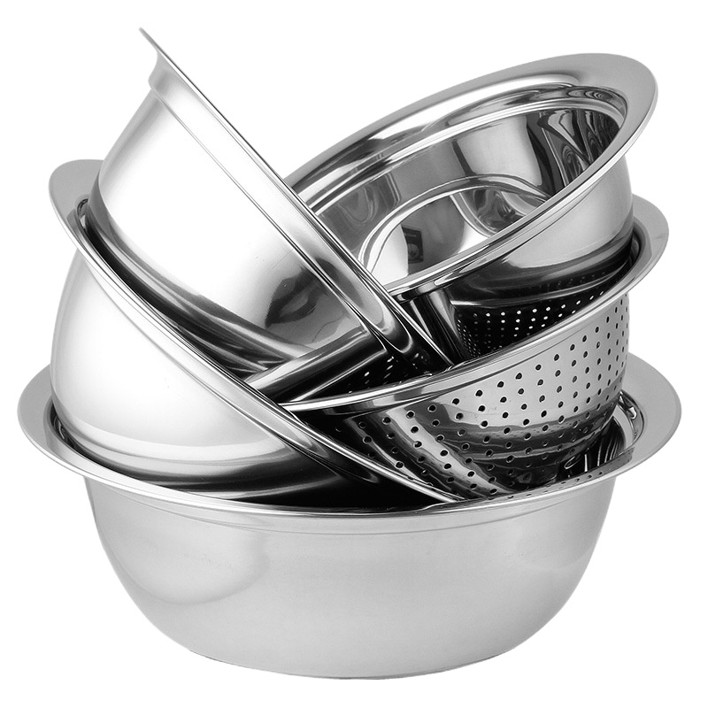 金钥匙不锈钢菜盆 味斗五件套多用调料盆GK-500K5