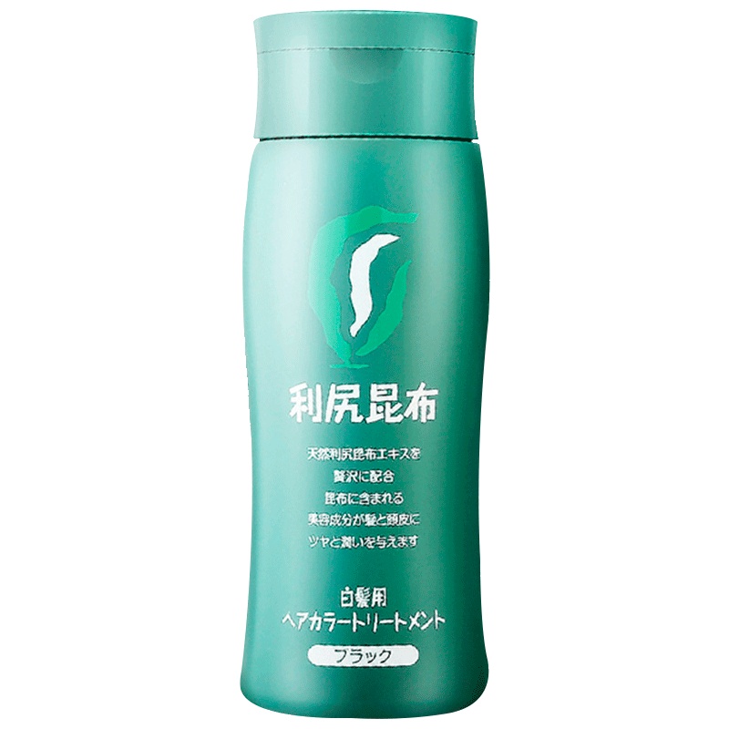 利Kao昆布 BrainCosmos 白发专用护理染发膏 黑色 200g 日本进口
