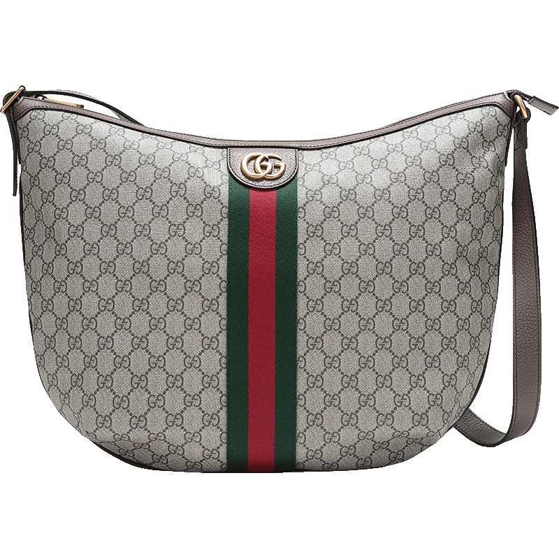 GUCCI 古驰 男女通用Ophidia系列GG图案人造帆布单肩包 547939 9IK3T