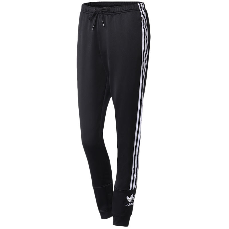 阿迪达斯adidas三叶草女装运动裤休闲针织长裤FT1827