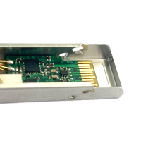 LBYZY-SFP+B10G工业级无源收发转换插件AOC 5M