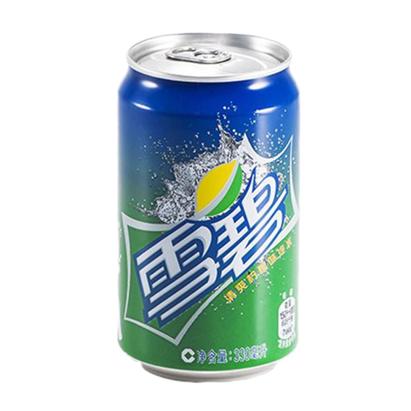 雪碧 碳酸饮料 汽水 330ml*8(8连包)