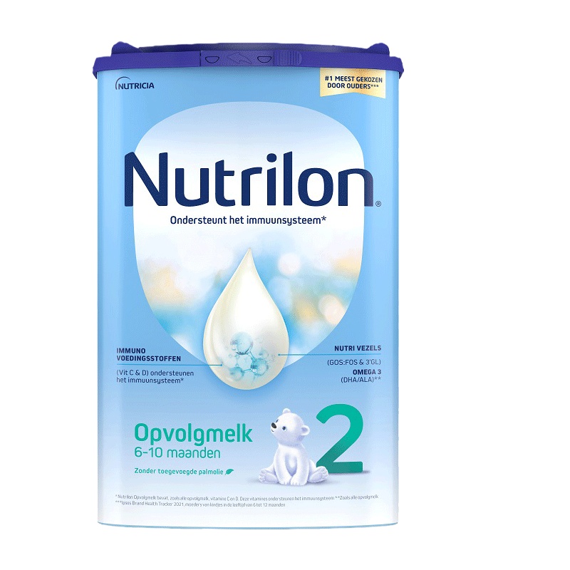 [新效期26年2月后]原装进口荷兰Nutrilon牛栏诺优能婴儿配方奶粉2段(6-10个月)800g/罐 新包装
