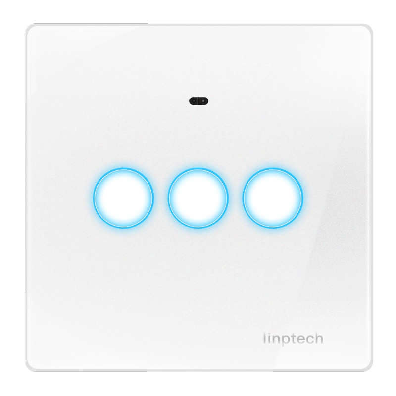 领普科技(linptech)智能开关套装 APP控制定时开关挥手感应开关 一室一厅智能无线开关套装