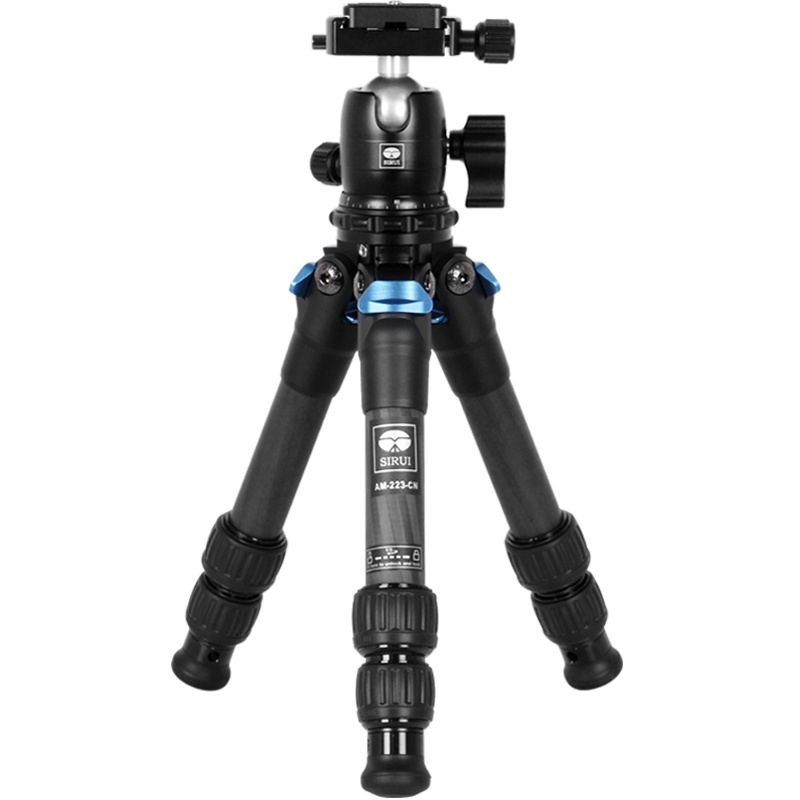 思锐(SIRUI)AM-223+B-00K AM系列无中轴碳纤维三脚架云台套装迷你便携微单单反相机爬楼登山旅行