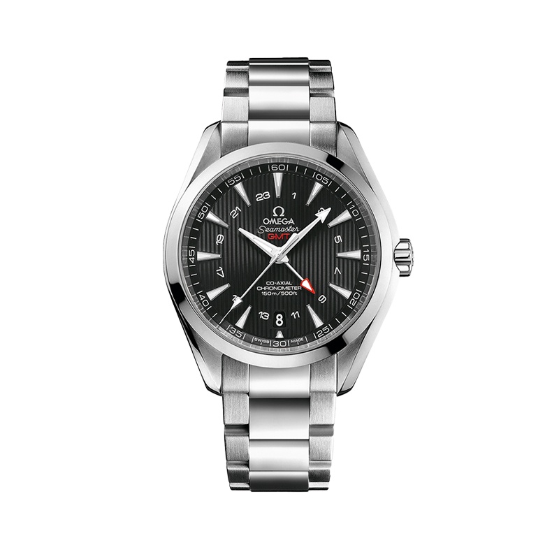 欧米茄海马系列双时区机械男表231.10.43.22.01.001