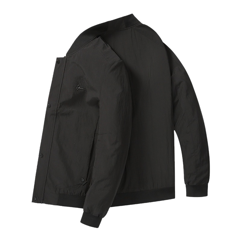 阿仕顿男装夹克春秋季时尚休闲棒球领青年男士夹克外套