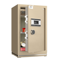 AIPU艾谱指纹智能wifi 保险柜家用办公3c认证 大型防盗全钢 指纹密码保险箱/柜45-100cm高流沙金