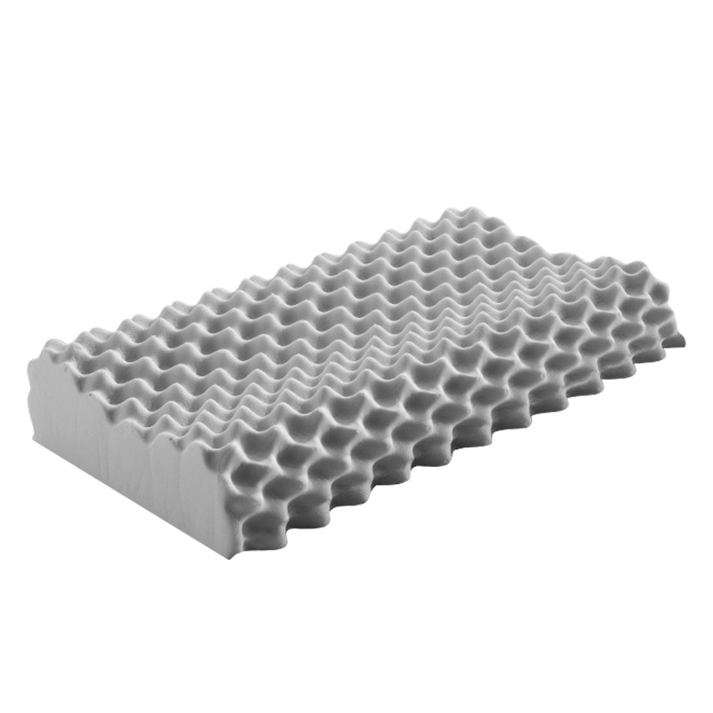 皇家梵卡（ROYAL VANKA）泰国进口竹炭乳胶枕 天然橡胶记忆枕芯 颗粒按摩保健护颈枕助睡眠乳胶枕头