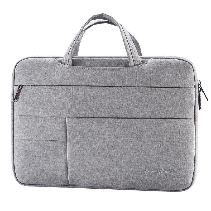 维多利亚旅行者(VICTORIATOURIST)V7018(灰色)都市轻简手提电脑数码包 15.6英寸