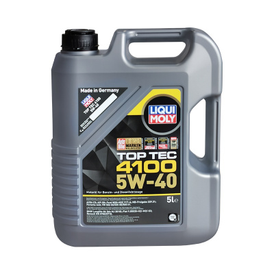 力魔(LIQUI MOLY) 顶技4100 全合成机油 5W-40 C3 SN 5L德国原装进口