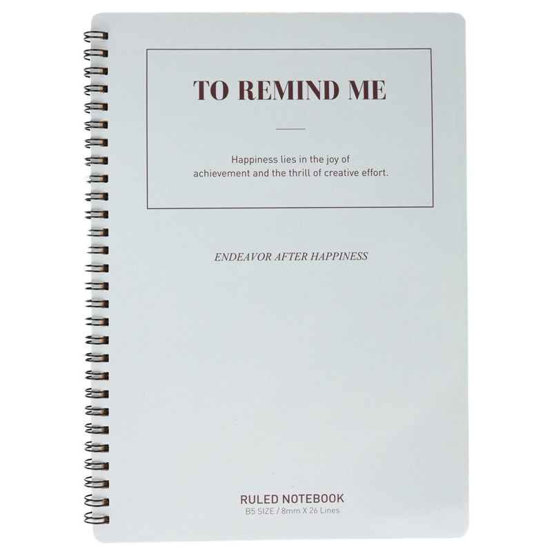 得力(Deli) 软抄本LB560-01 彩色螺旋本/笔记本/记事本/学生练习本 B5幅面 60页6本装