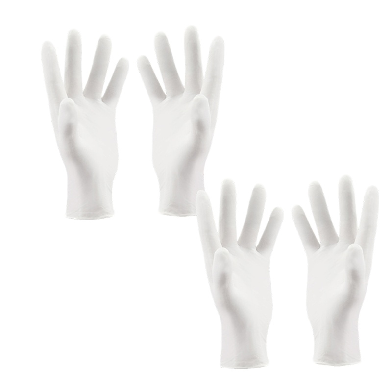 一次性医用级手套乳胶手套PVC透明 一箱装st1