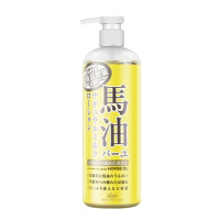 Loshi 乐丝北海道 马油润肤乳 保湿滋润润体霜各种肤质通用 485ml 日本原装进口