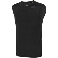 【自营】adidas阿迪达斯男子背心训练健身跑步透气运动服CE4062 3XL CE4062黑