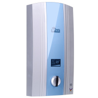 捷狮LionEx即热式电热水器家用速热恒温淋浴小型 洗澡器B7-7500W微电脑式直热式