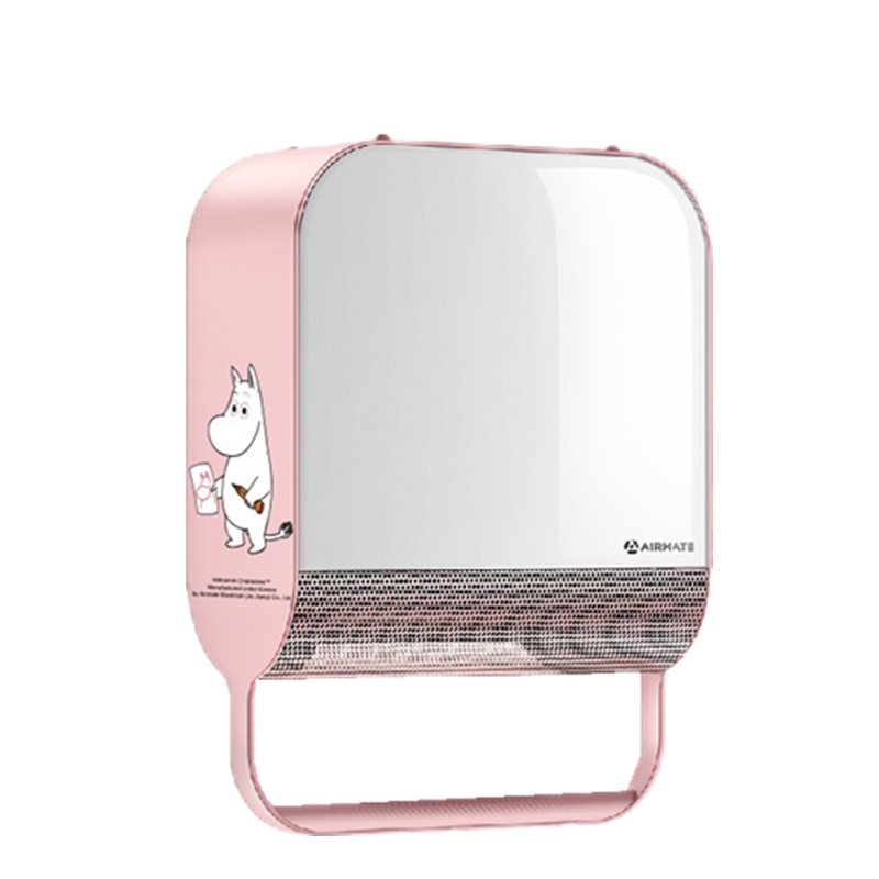 艾美特 (Airmate) 浴室壁挂式暖风机WP20-X11P-3 (粉色) 家用防水洗澡间取暖器节能速热小型电暖气