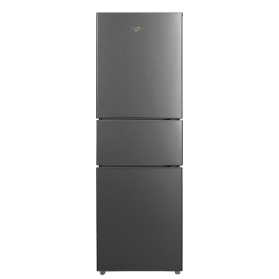 惠而浦(Whirlpool)221L升大容量家用电冰箱宽幅变温风冷无霜三门节能变频纤薄静音BCD-221WTBWT