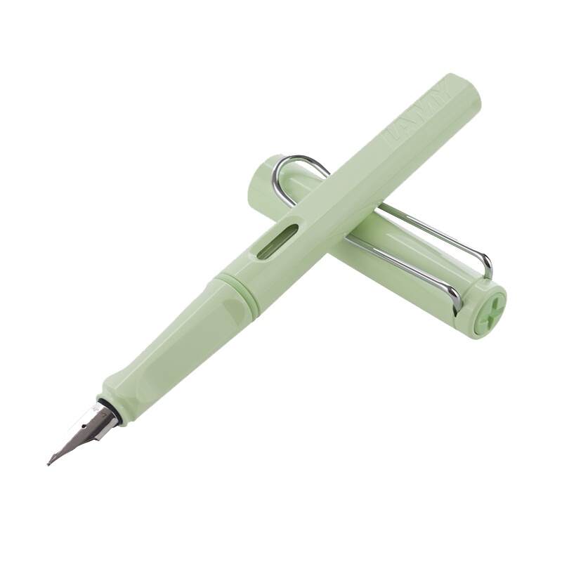 德国原装LAMY凌美马卡龙粉色绿色蓝色钢笔2019新款限量色safari狩猎者系列墨水笔粉嫩清新学生笔 M尖0.7mm