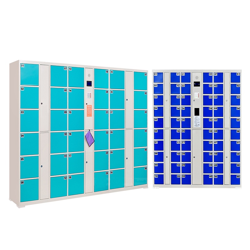 正斌超市电子存包柜智能储物柜商场寄存柜红外条码刷卡密码手机存放柜储物