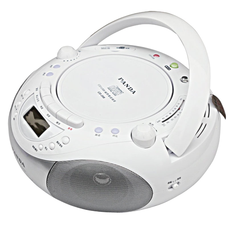 熊猫208cd机复读学习录音机磁带收音机一体机