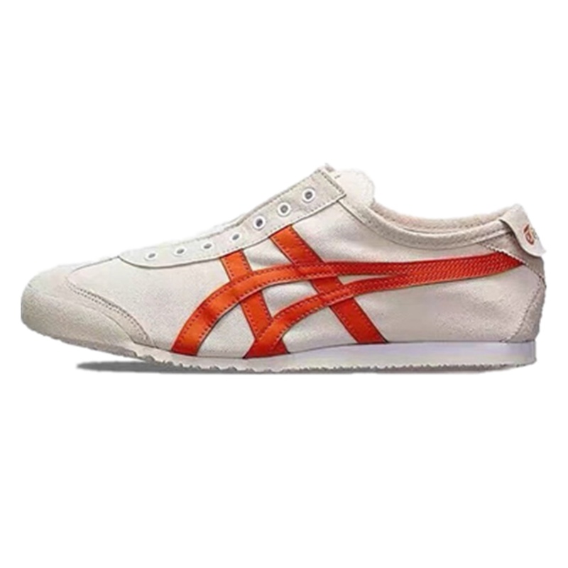 Onitsuka Tiger鬼冢虎一脚蹬休闲男鞋女帆布鞋 1183A360-202