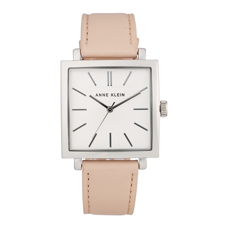 安妮克莱因（ANNE KLEIN）摩登复古系列复古简约方形表盘石英女士手表AK/2737SVLP