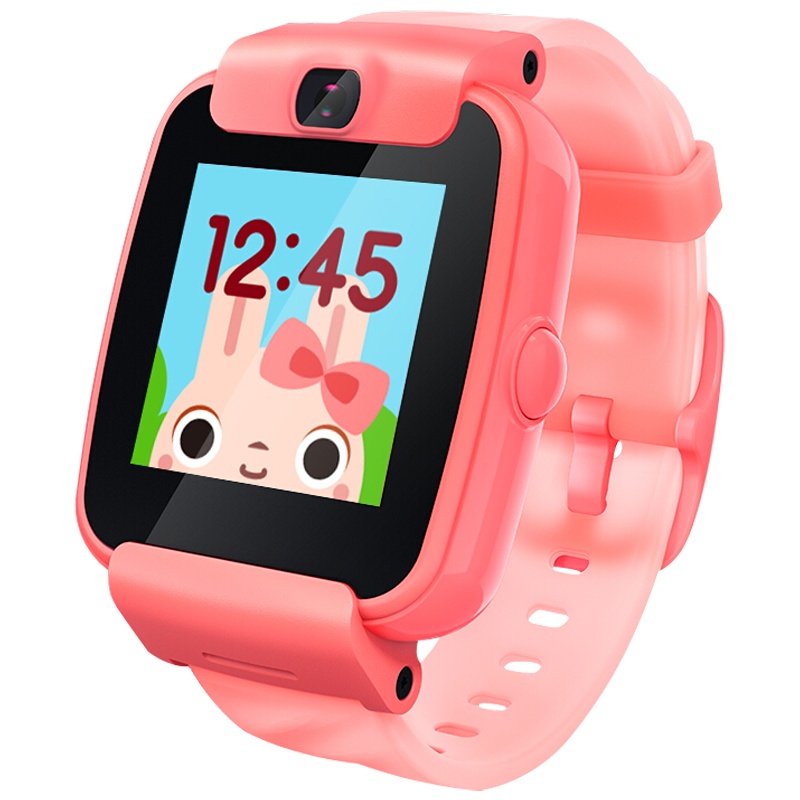 糖猫 搜狗儿童电话手表color学生智能手机彩屏拍照防水定位 活力红