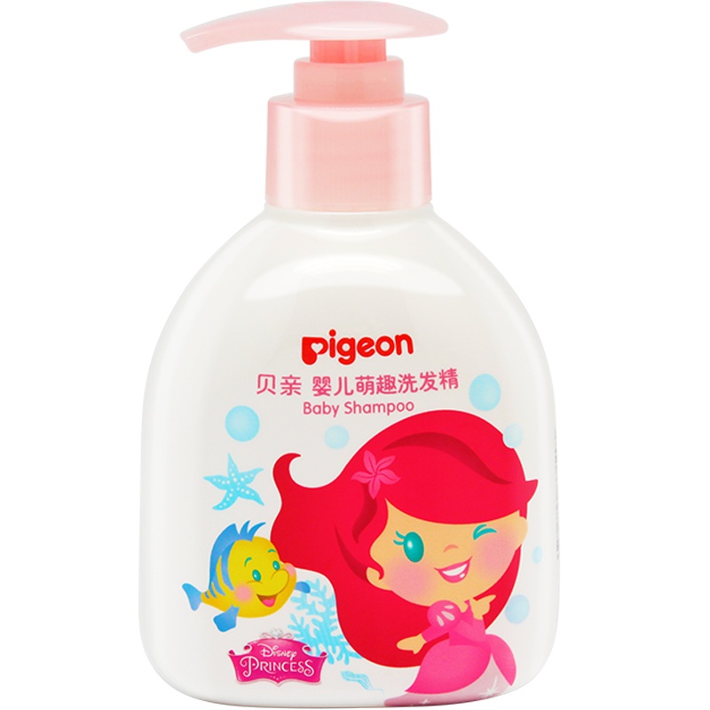 [贝亲官方旗舰店]贝亲婴儿萌趣迪士尼公主儿童洗发精婴儿宝宝萌趣洗发水250mlIA189