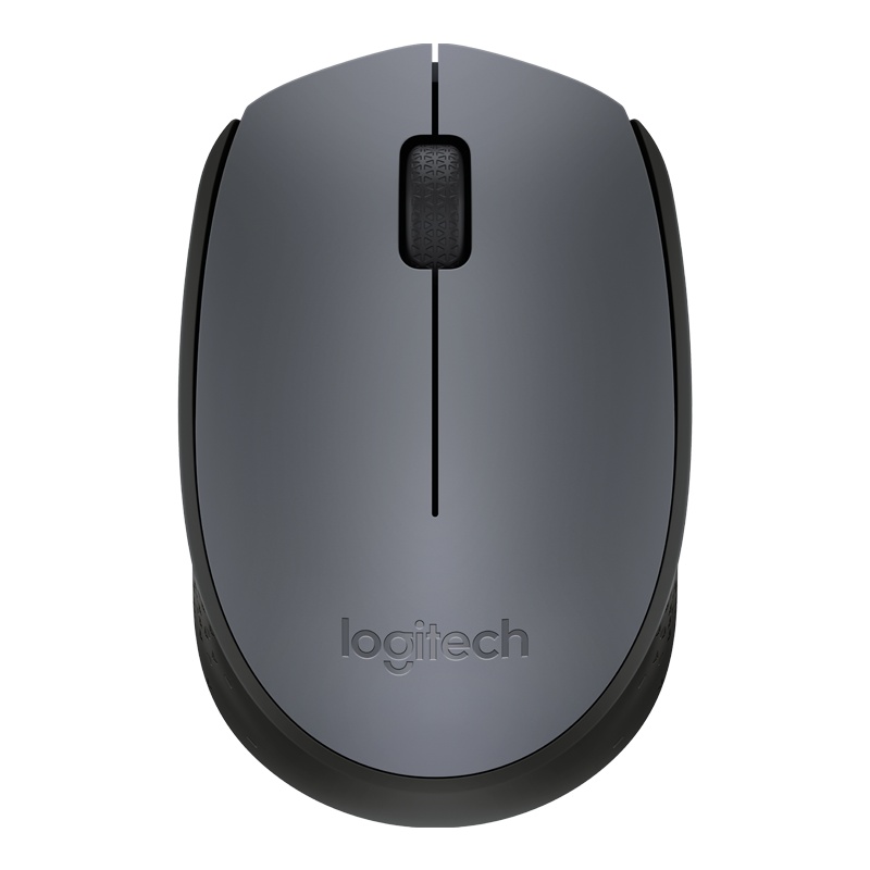 罗技(Logitech)M170×10无线鼠标光电鼠标笔记本台式机电脑便携商务家用办公 灰 -B2B