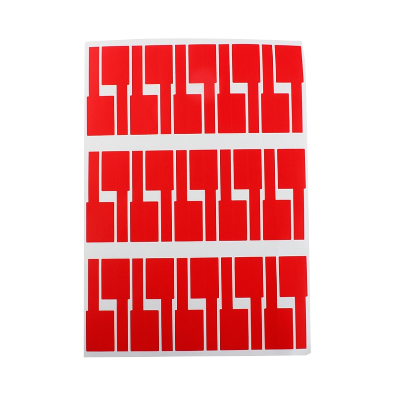 威标A4-30P-RD线缆标签纸 红色100张包