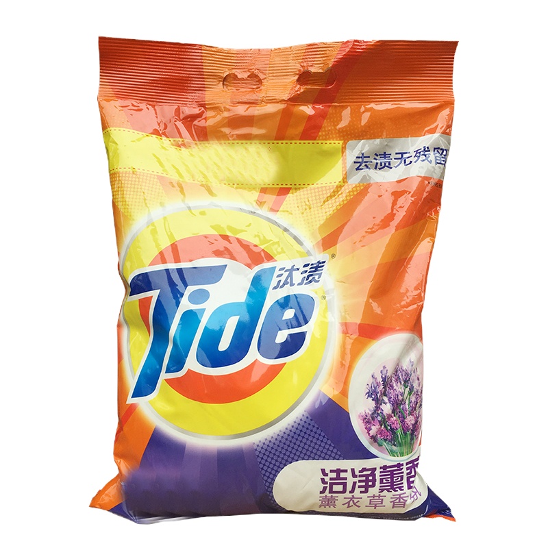 汰渍(Tide)洁净薰香洗衣粉(薰衣草香)260g/袋
