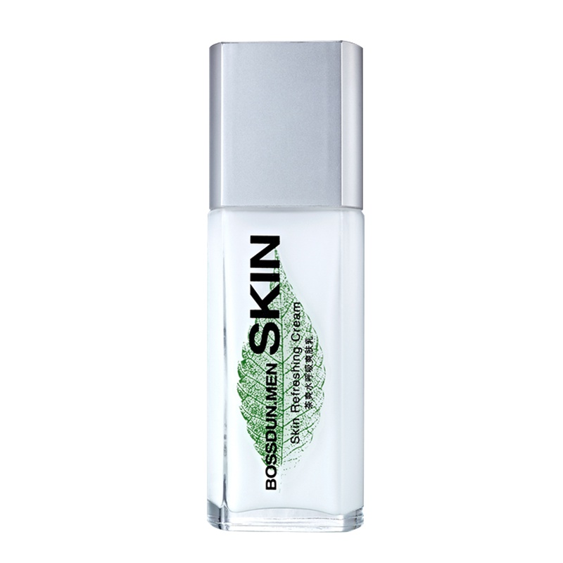 波斯顿茶爽水呼吸爽肤乳液100g 男士面霜油护肤品保湿补水祛痘印润肤露