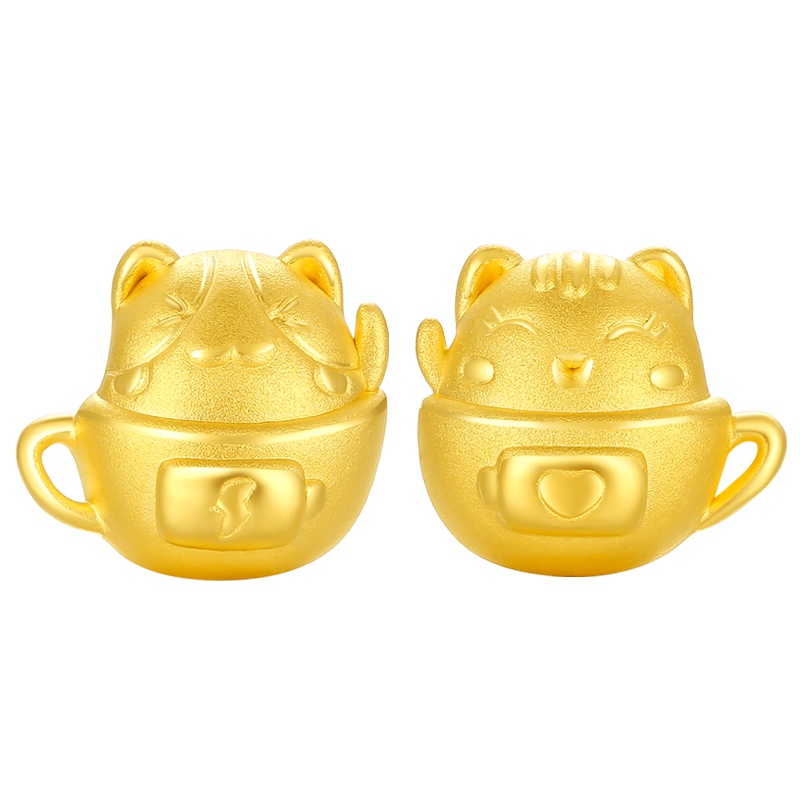 周大生 3D硬金工艺 手饰