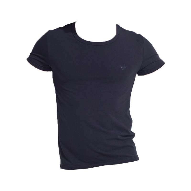 七匹狼 棉氨吸汗打底衫男士T恤短袖V领男士T恤