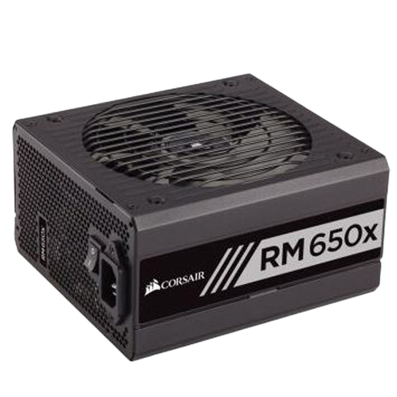 美商海盗船(USCorsair)额定650W RM650x 电源(80PLUS金牌/全模组/静音低载风扇停转)