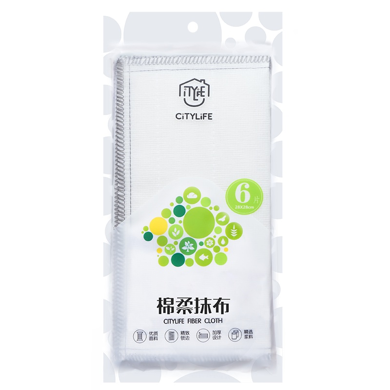 禧天龙洗碗抹布厨房不易沾油加厚家用洗碗巾吸水百洁布清洁巾C-8631