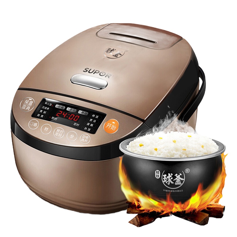 苏泊尔(SUPOR)CFXB40HC703-120 4L/升家用智能电饭锅