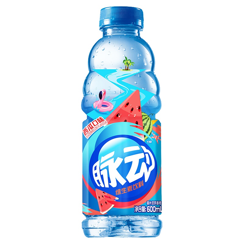 脉动(Mizone) 维生素饮料 西瓜味 600ml*15瓶