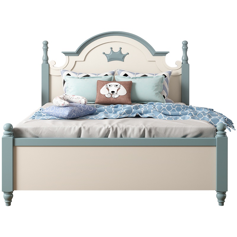 顾家家居儿童床男孩女孩单人床青少年卧室家具床